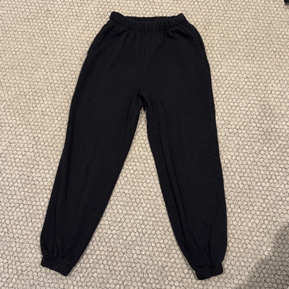 Black Jogger Sweatpants